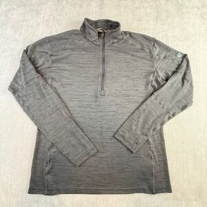 Kuhl Men’s Gray Quarter zip longsleeve Sweater